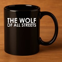 The Wolf of All Streets Classic Logo 11oz C Handle Ceramic Mug