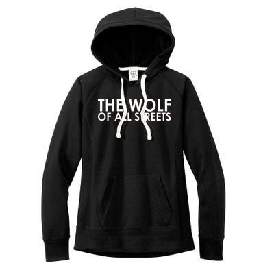 The Wolf of All Streets Classic Logo Women's Fleece Hoodie