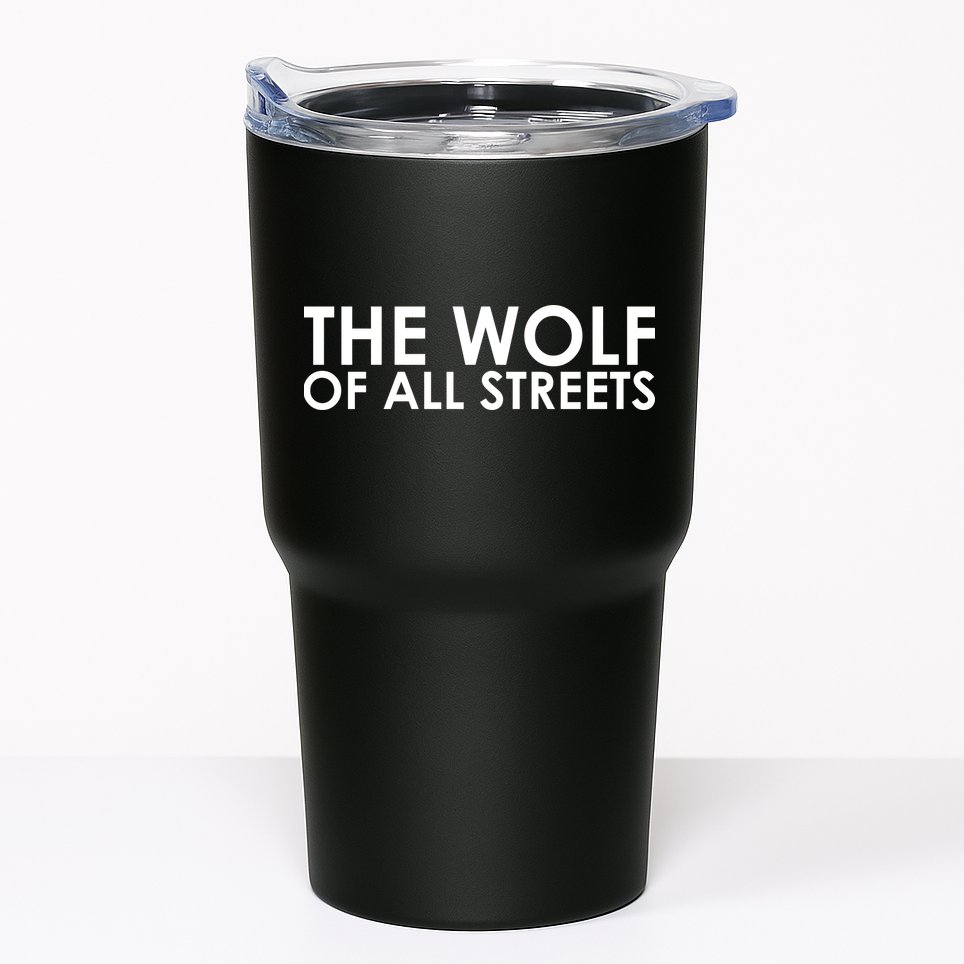 The Wolf of All Streets Classic Logo Tumbler