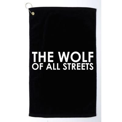 The Wolf of All Streets Classic Logo Golf Towel