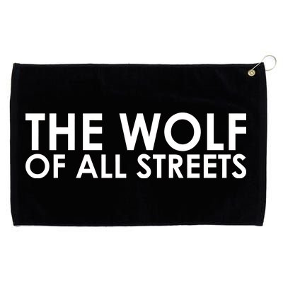 The Wolf of All Streets Classic Logo Grommeted Golf Towel