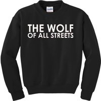 The Wolf of All Streets Classic Logo Kids Sweatshirt