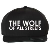 The Wolf of All Streets Classic Logo Wool Snapback Cap