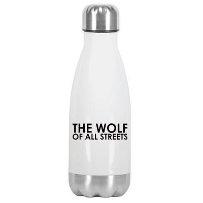 The Wolf of All Streets Classic Logo Stainless Steel Insulated Water Bottle