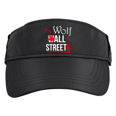 The Wolf of All Streets Wall Street Adult Drive Performance Visor