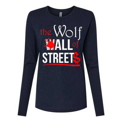 The Wolf of All Streets Wall Street Womens Cotton Relaxed Long Sleeve T-Shirt