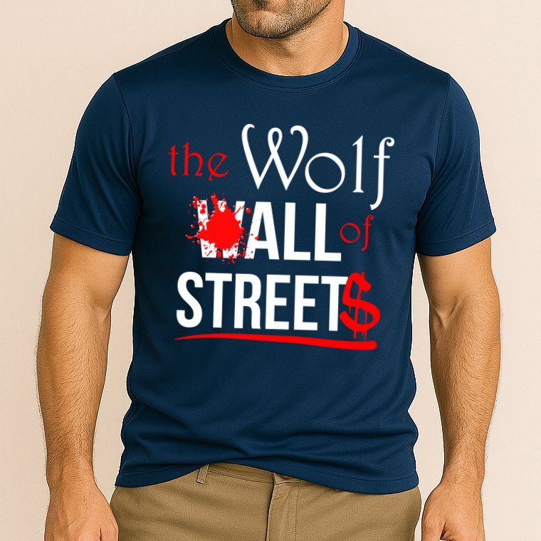 The Wolf of All Streets Wall Street Cooling Performance Crew T-Shirt