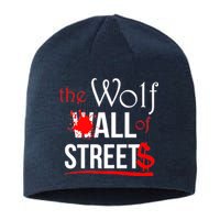 The Wolf of All Streets Wall Street Sustainable Beanie