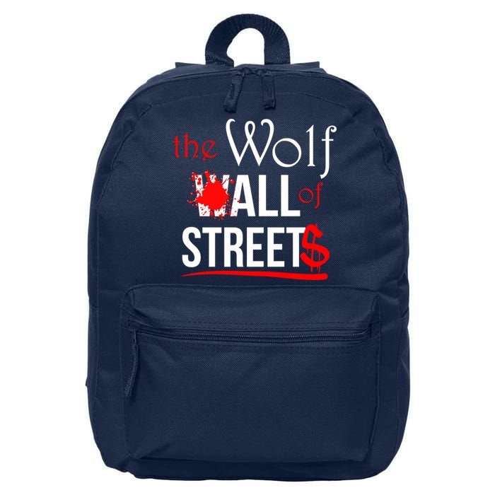 The Wolf of All Streets Wall Street 16 in Basic Backpack