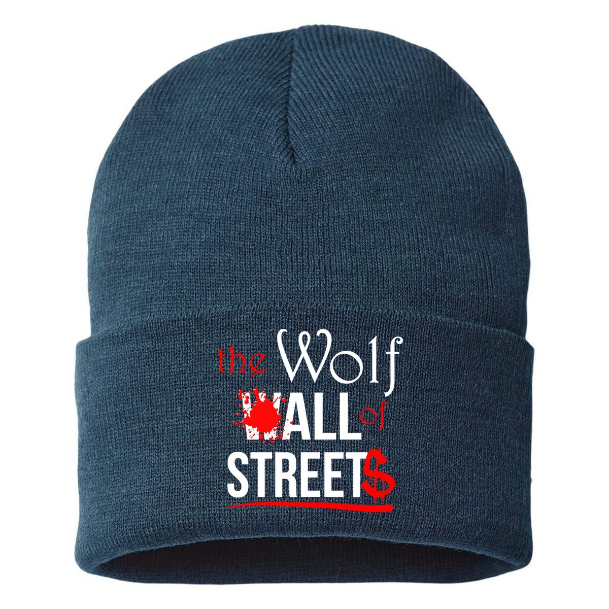 The Wolf of All Streets Wall Street Sustainable Knit Beanie
