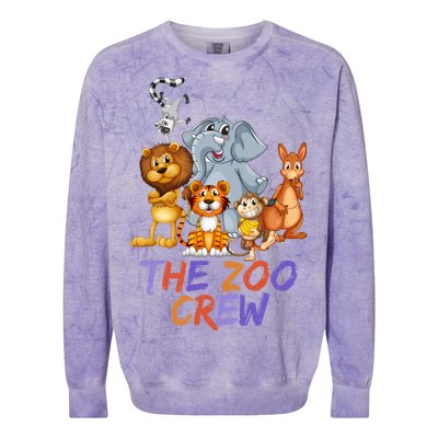 The Zoo Crew Colorblast Crewneck Sweatshirt