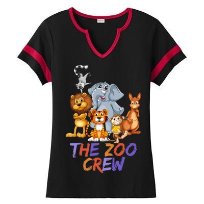 The Zoo Crew Ladies Halftime Notch Neck Tee