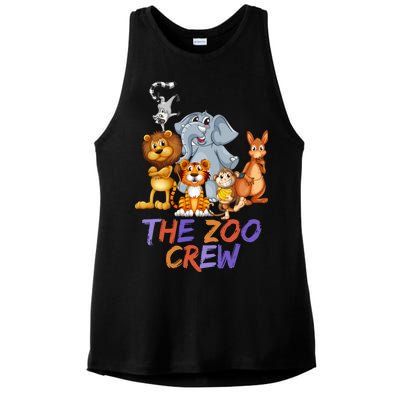 The Zoo Crew Ladies PosiCharge Tri-Blend Wicking Tank