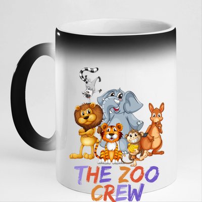 The Zoo Crew 11oz Black Color Changing Mug