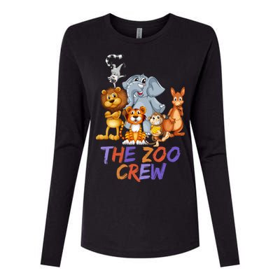 The Zoo Crew Womens Cotton Relaxed Long Sleeve T-Shirt