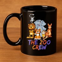 The Zoo Crew 11oz C Handle Ceramic Mug