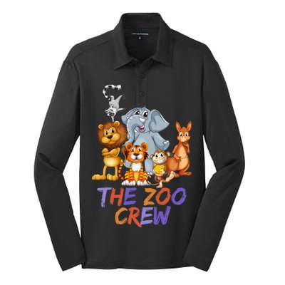 The Zoo Crew Silk Touch Performance Long Sleeve Polo