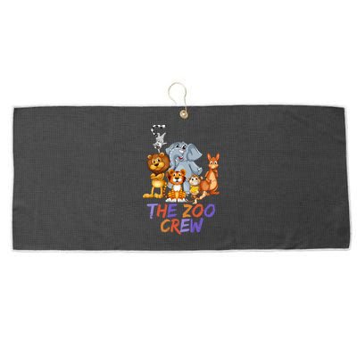 The Zoo Crew Large Microfiber Waffle Golf Towel