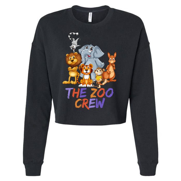 The Zoo Crew Cropped Pullover Crew