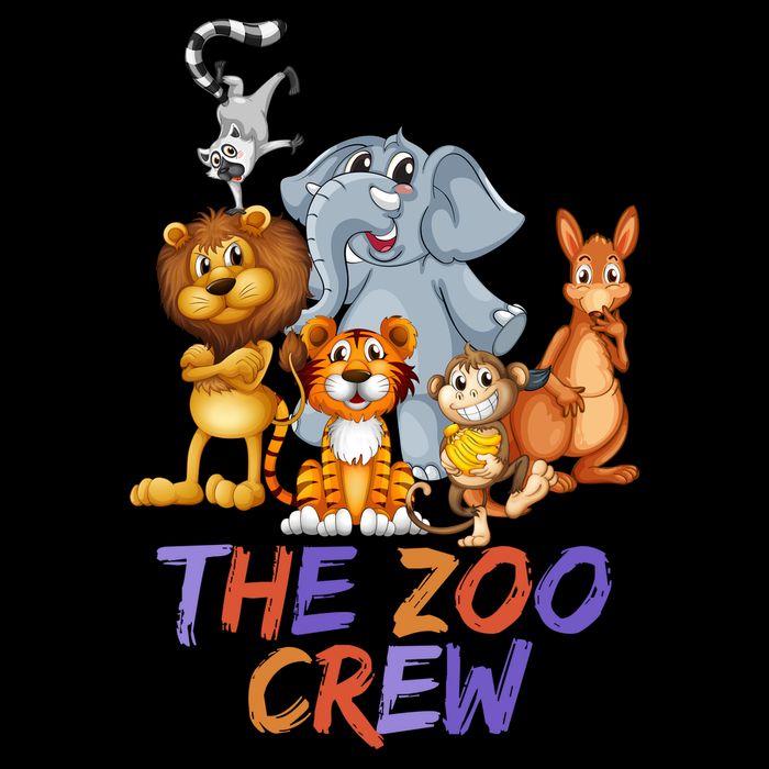 The Zoo Crew Cropped Pullover Crew