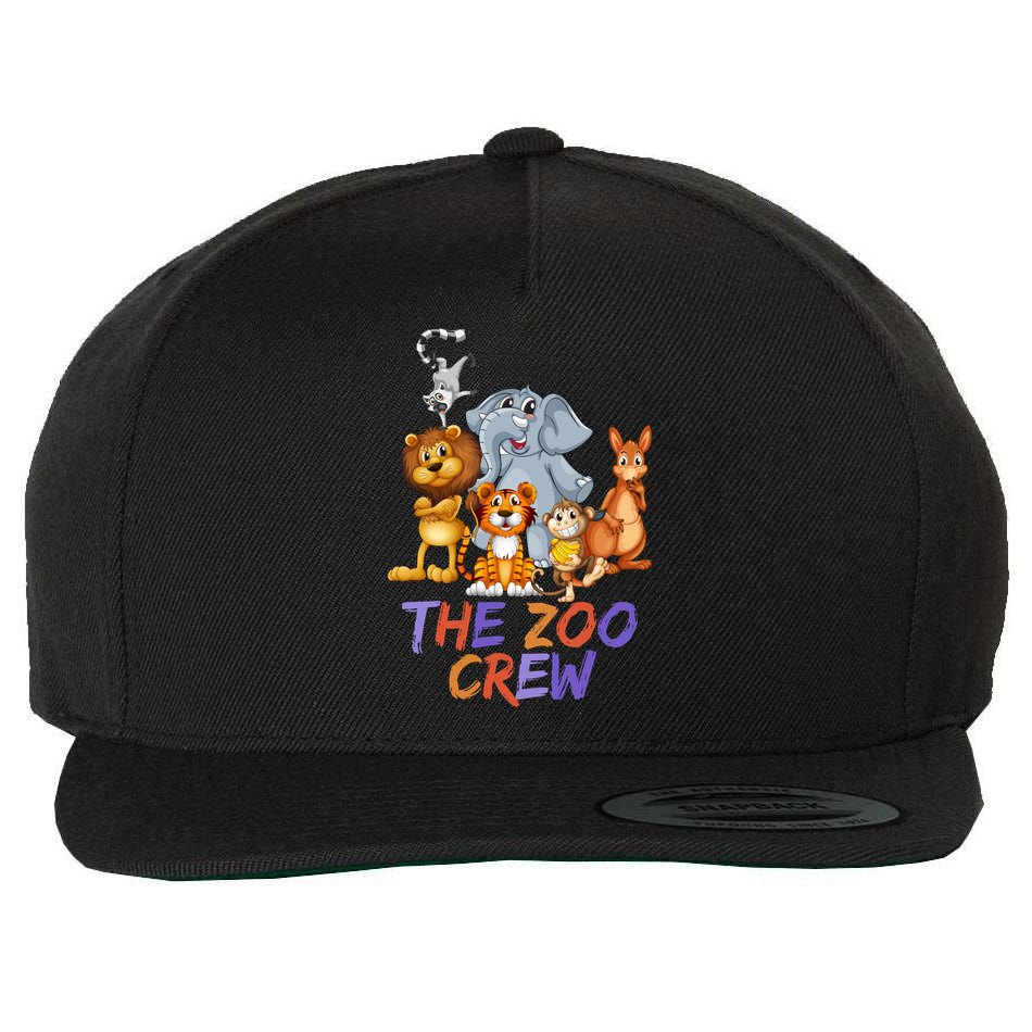 The Zoo Crew Wool Snapback Cap