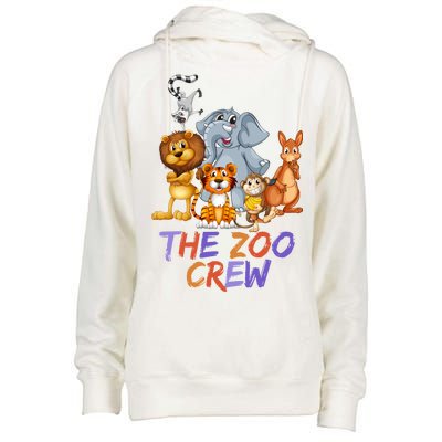 The Zoo Crew Womens Funnel Neck Pullover Hood