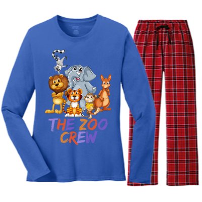 The Zoo Crew Women's Long Sleeve Flannel Pajama Set 