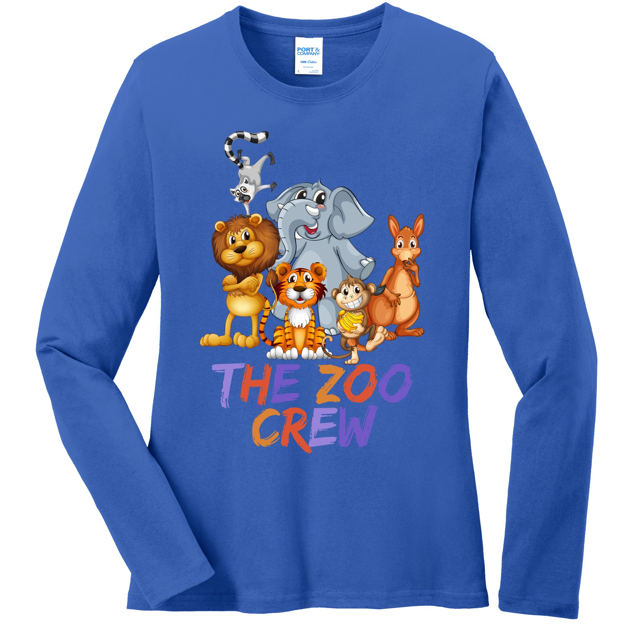The Zoo Crew Ladies Long Sleeve Shirt