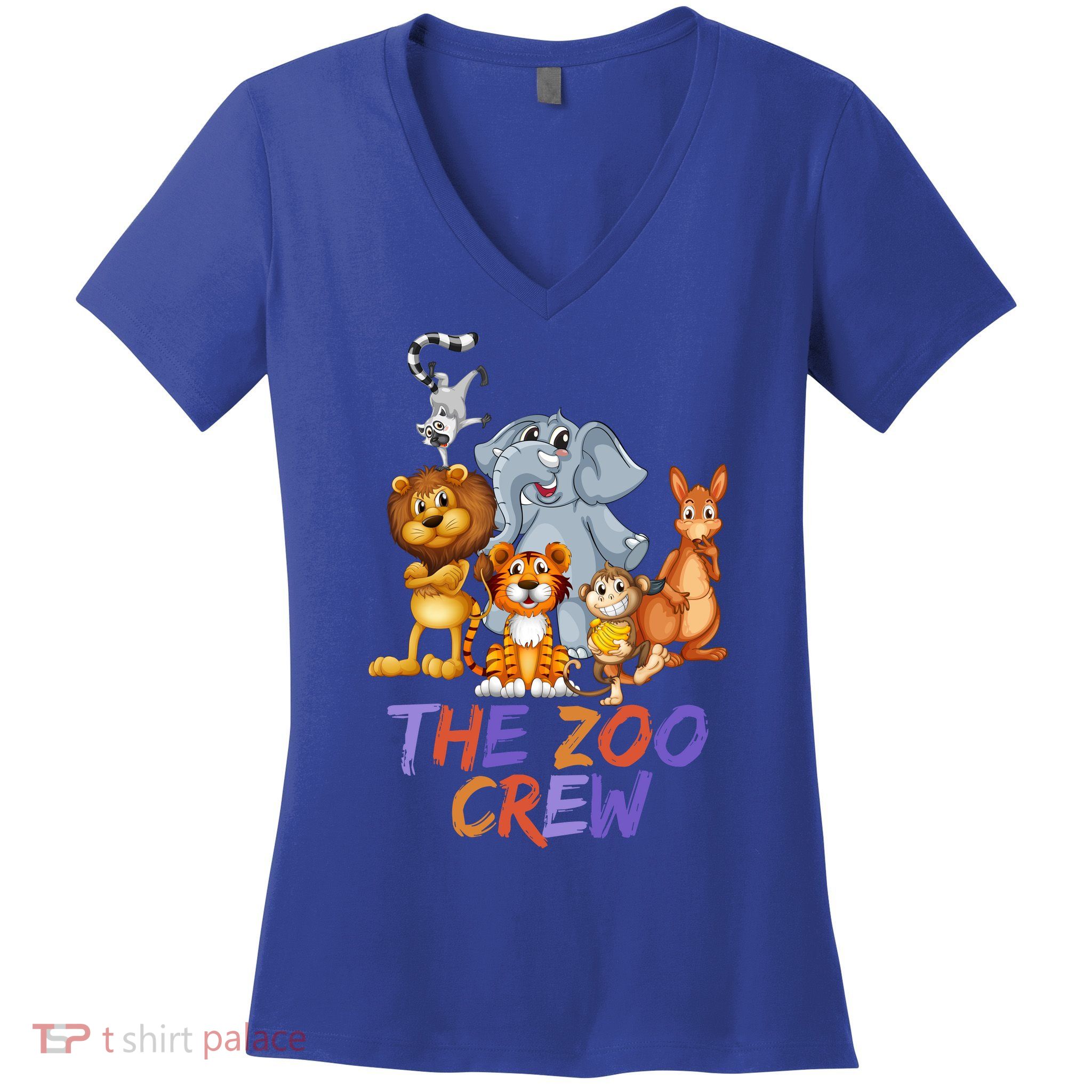 The Zoo Crew Women's V-Neck T-Shirt