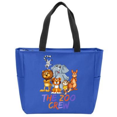 The Zoo Crew Zip Tote Bag