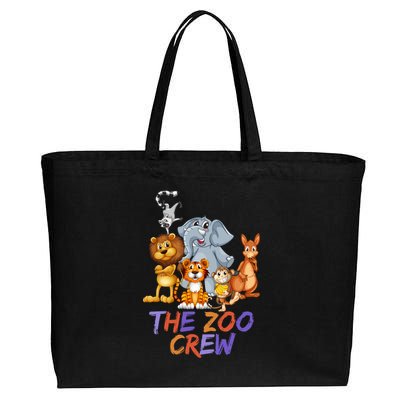 The Zoo Crew Cotton Canvas Jumbo Tote