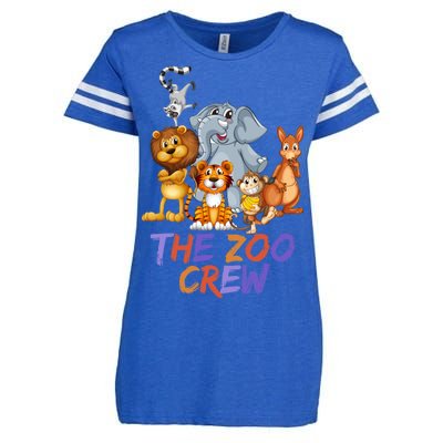 The Zoo Crew Enza Ladies Jersey Football T-Shirt