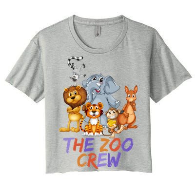 The Zoo Crew Women's Crop Top Tee