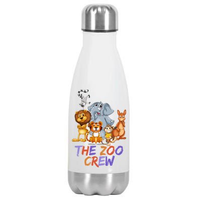 The Zoo Crew Stainless Steel Insulated Water Bottle