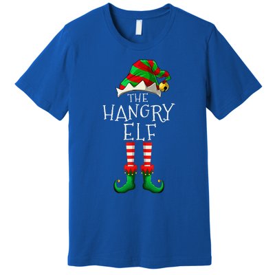 The Hangry Elf Family Matching Funny Christmas Costume Premium T-Shirt