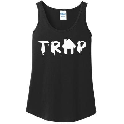 Trap House EDM Rave Festival Costume Outfit Dance Music Ladies Essential Tank