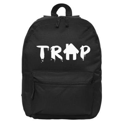 Trap House EDM Rave Festival Costume Outfit Dance Music 16 in Basic Backpack