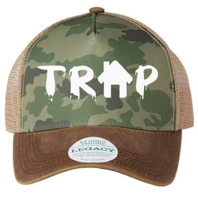 Trap House EDM Rave Festival Costume Outfit Dance Music Legacy Tie Dye Trucker Hat