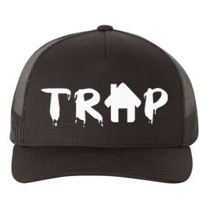 Trap House EDM Rave Festival Costume Outfit Dance Music Yupoong Adult 5-Panel Trucker Hat