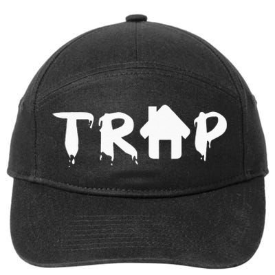 Trap House EDM Rave Festival Costume Outfit Dance Music 7-Panel Snapback Hat