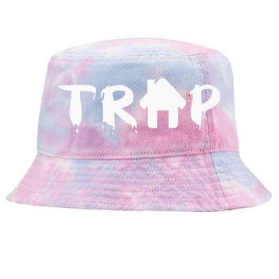 Trap House EDM Rave Festival Costume Outfit Dance Music Tie-Dyed Bucket Hat