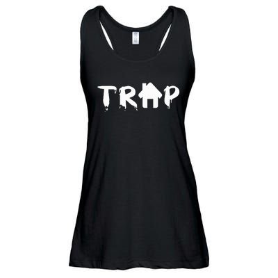 Trap House Edm Rave Festival Costume Outfit Dance Music Ladies Essential Flowy Tank