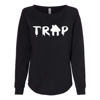 Trap House Edm Rave Festival Costume Outfit Dance Music Womens California Wash Sweatshirt