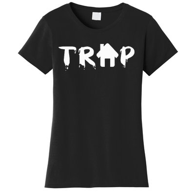 Trap House Edm Rave Festival Costume Outfit Dance Music Women's T-Shirt