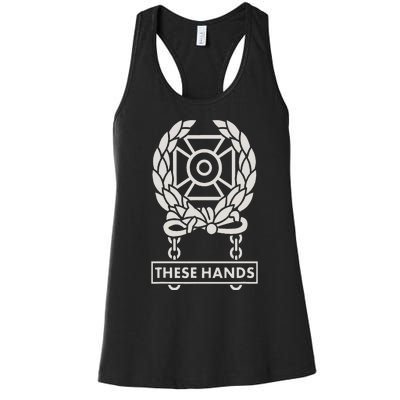 These Hands Expert Badge Women's Racerback Tank