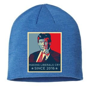 Trump Hope Elections 2024 Donald Trump 2020 Gift Sustainable Beanie