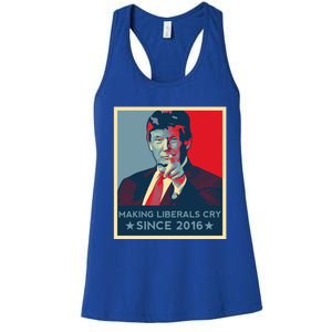 Trump Hope Elections 2024 Donald Trump 2020 Gift Women's Racerback Tank