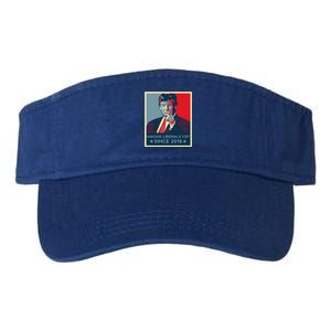 Trump Hope Elections 2024 Donald Trump 2020 Gift Valucap Bio-Washed Visor