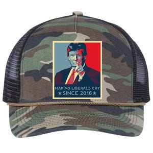 Trump Hope Elections 2024 Donald Trump 2020 Gift Retro Rope Trucker Hat Cap