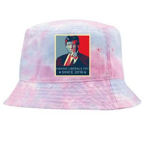 Trump Hope Elections 2024 Donald Trump 2020 Gift Tie-Dyed Bucket Hat